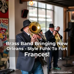 Artistic representation for Brass Band Bringing New Orleans - Style Funk To Fort Frances!