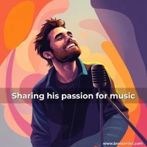 Read more about the article Sharing his passion for music