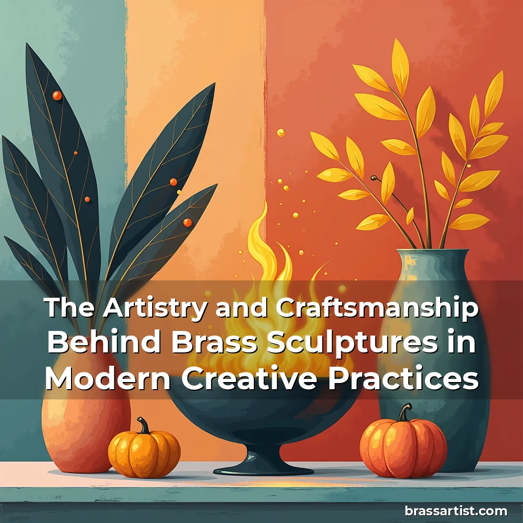 Read more about the article The Artistry and Craftsmanship Behind Brass Sculptures in Modern Creative Practices