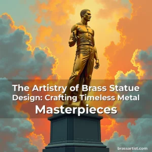 Artistic representation for The Artistry of Brass Statue Design: Crafting Timeless Metal Masterpieces