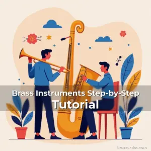 Artistic representation for Brass Instruments Step-by-Step Tutorial