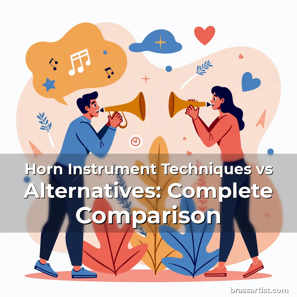 Horn Instrument Techniques vs Alternatives: Complete Comparison