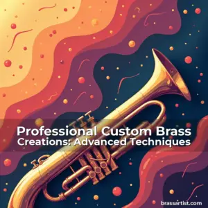 Artistic representation for Professional Custom Brass Creations: Advanced Techniques