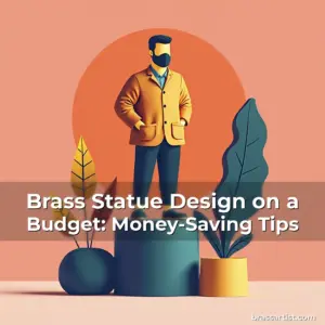 Artistic representation for Brass Statue Design on a Budget: Money-Saving Tips