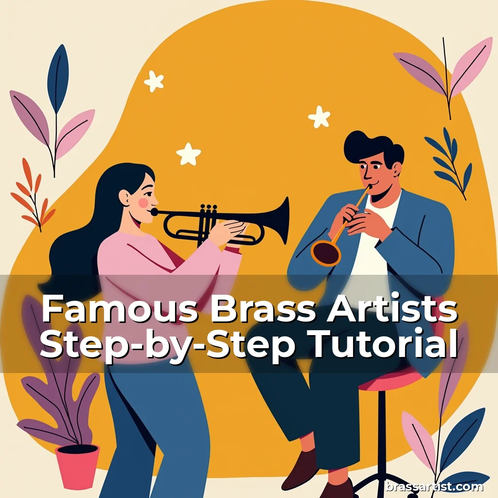 Famous Brass Artists Step-by-Step Tutorial