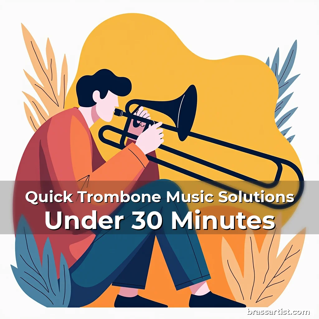 Read more about the article Quick Trombone Music Solutions Under 30 Minutes