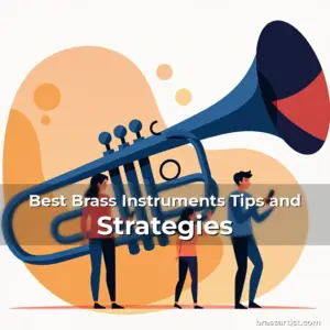 Artistic representation for Best Brass Instruments Tips and Strategies