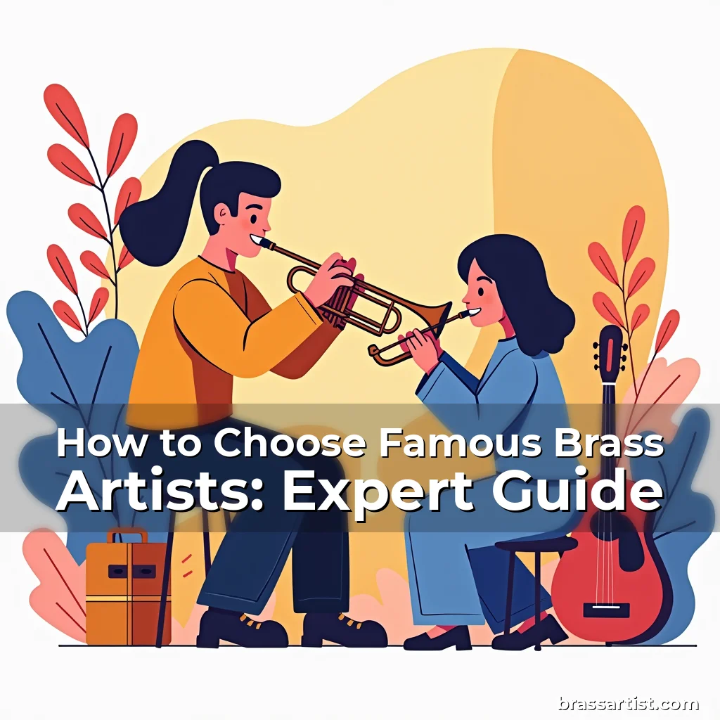 How to Choose Famous Brass Artists: Expert Guide