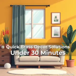 Read more about the article Quick Brass Decor Solutions Under 30 Minutes