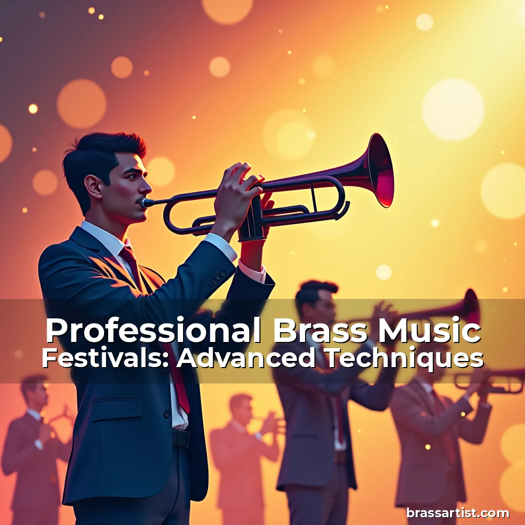 Professional Brass Music Festivals: Advanced Techniques
