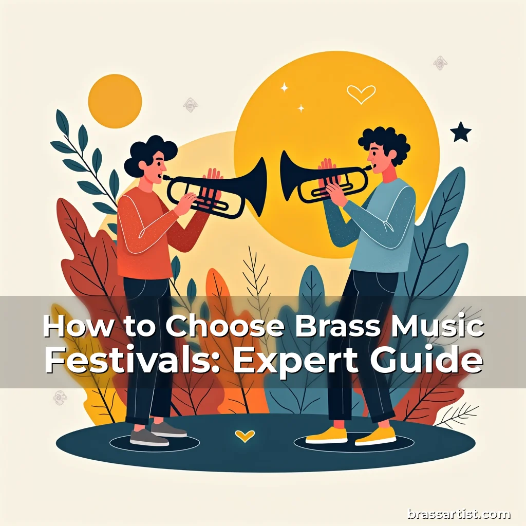 How to Choose Brass Music Festivals: Expert Guide