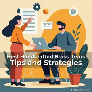 Artistic representation for Best Handcrafted Brass Items Tips and Strategies
