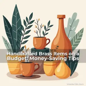 Read more about the article Handcrafted Brass Items on a Budget: Money-Saving Tips