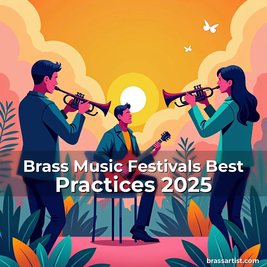 Brass Music Festivals Best Practices 2025
