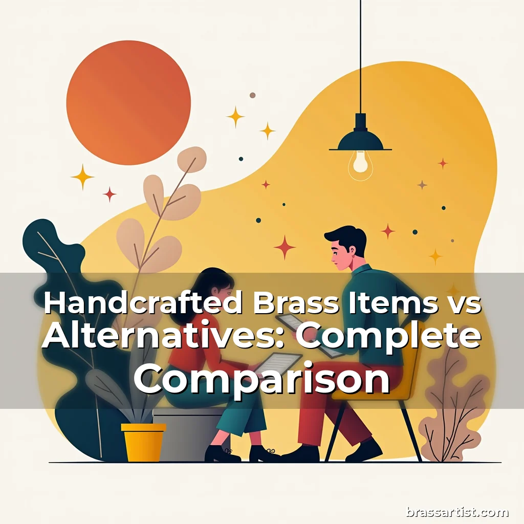 Read more about the article Handcrafted Brass Items vs Alternatives: Complete Comparison