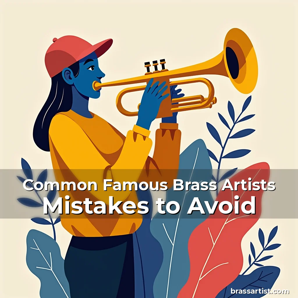 Common Famous Brass Artists Mistakes to Avoid