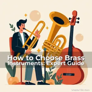 Artistic representation for How to Choose Brass Instruments: Expert Guide