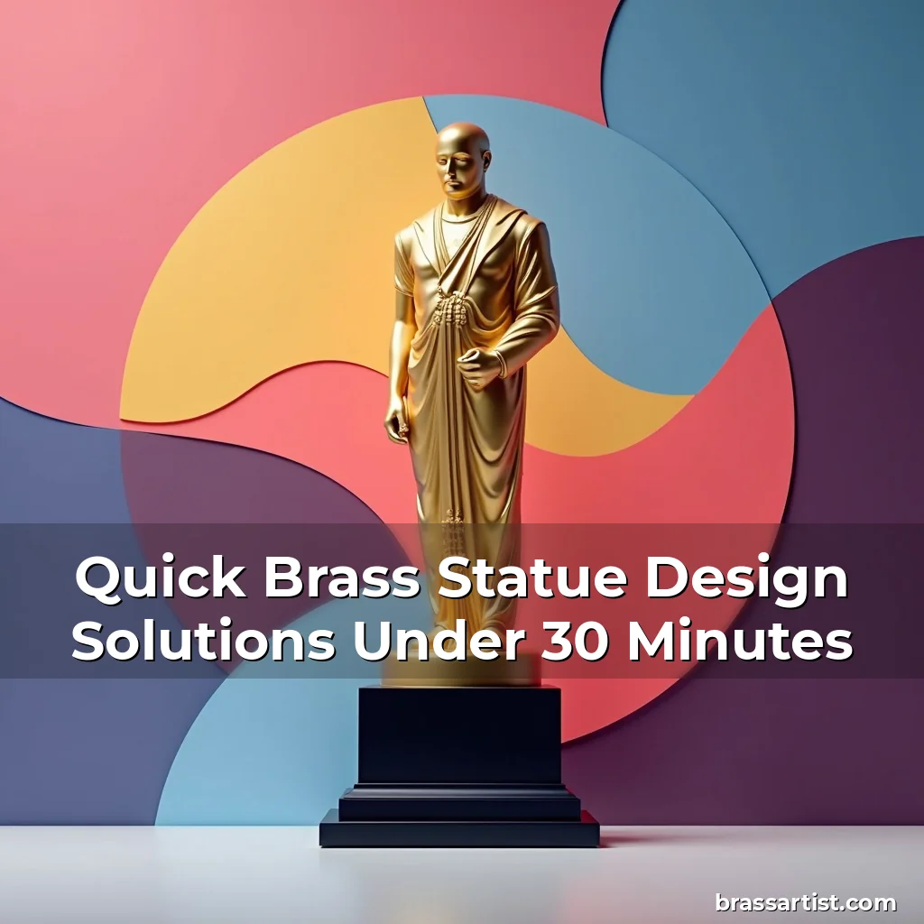 Read more about the article Quick Brass Statue Design Solutions Under 30 Minutes