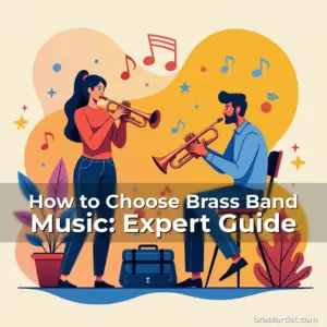 Artistic representation for How to Choose Brass Band Music: Expert Guide
