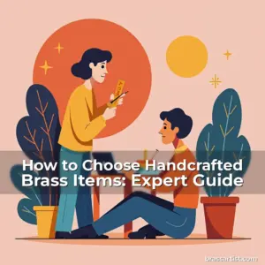 Artistic representation for How to Choose Handcrafted Brass Items: Expert Guide