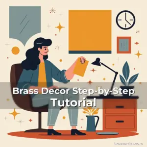 Artistic representation for Brass Decor Step-by-Step Tutorial