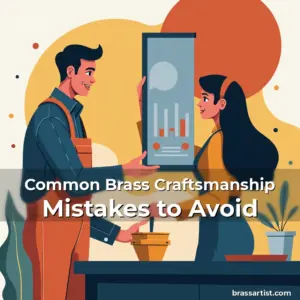 Artistic representation for Common Brass Craftsmanship Mistakes to Avoid