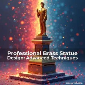Artistic representation for Professional Brass Statue Design: Advanced Techniques