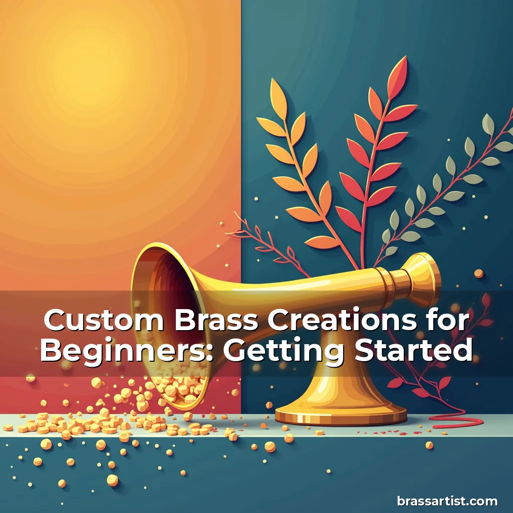 Read more about the article Custom Brass Creations for Beginners: Getting Started